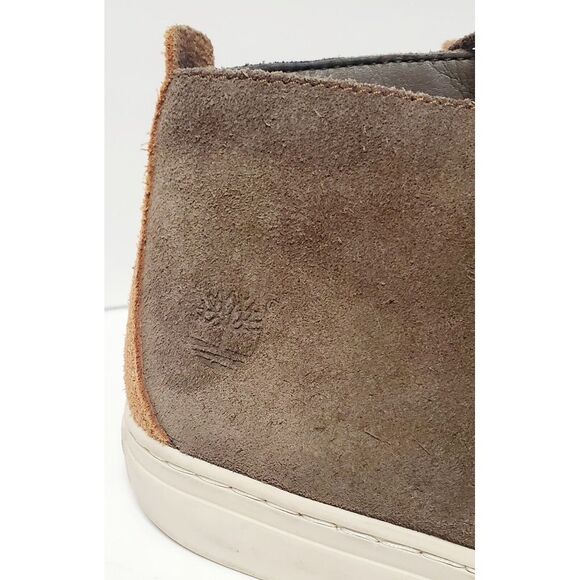 Timberland Boots Suede Chukka Cupsole MN SZ 9 A12G4 Cool Tri Color Suede Blu/Tan - Picture 7 of 13